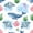 Ocean 07, variant on spefrowx Cartoon Summer Gorilla Twin Quilt Set for Teens, Kawaii Duck Pool Twin Coverlet Set, 2 Pieces