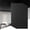 Black, variant on Costway 12-Pack PVC Slat Wall Panels, 3D Fluted Panels for Interior Wall Decoration Walnut