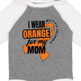 thumbnail image 4 of Inktastic I Wear Orange for My Mom Multiple Sclerosis Awareness Boys or Girls Long Sleeve Baby Bodysuit, 4 of 5