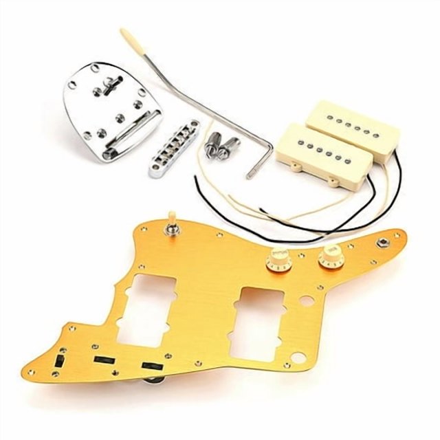 Shengyu Guitar Pickguard Adjustable Pickup Bridge Set Drop Resistance Rustproof Guitars Fitting Home Children Adult Man