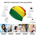 thumbnail image 7 of Womens Bolivian Flag Slouchy Beanie Cap Headwear Hat Turban, 7 of 7