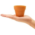 thumbnail image 2 of 10 Pcs Mini Clay Pots Small Terracotta Pots,Happon 1.5 Inch Mini Flower Pots Succulent Nursery Ceramic Pottery Planter Mini Plant Pots with Drainage Hole for Indoor Outdoor Cactus Craft Wedding, 2 of 8