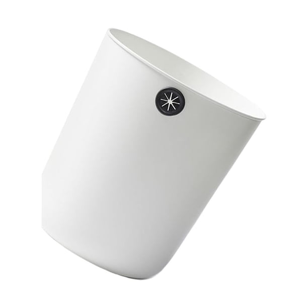 Cubo de basura Yuarrent Reutilizable Almacenamiento Cocina Blanco Largo