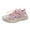 A-Pink115, variant on JAJAHO Girls Sandals Comfortable Closed Toe For 3-12 Years Closed Toe Hook And Loop Summer Beach Breathable Flats Stylish Shoes