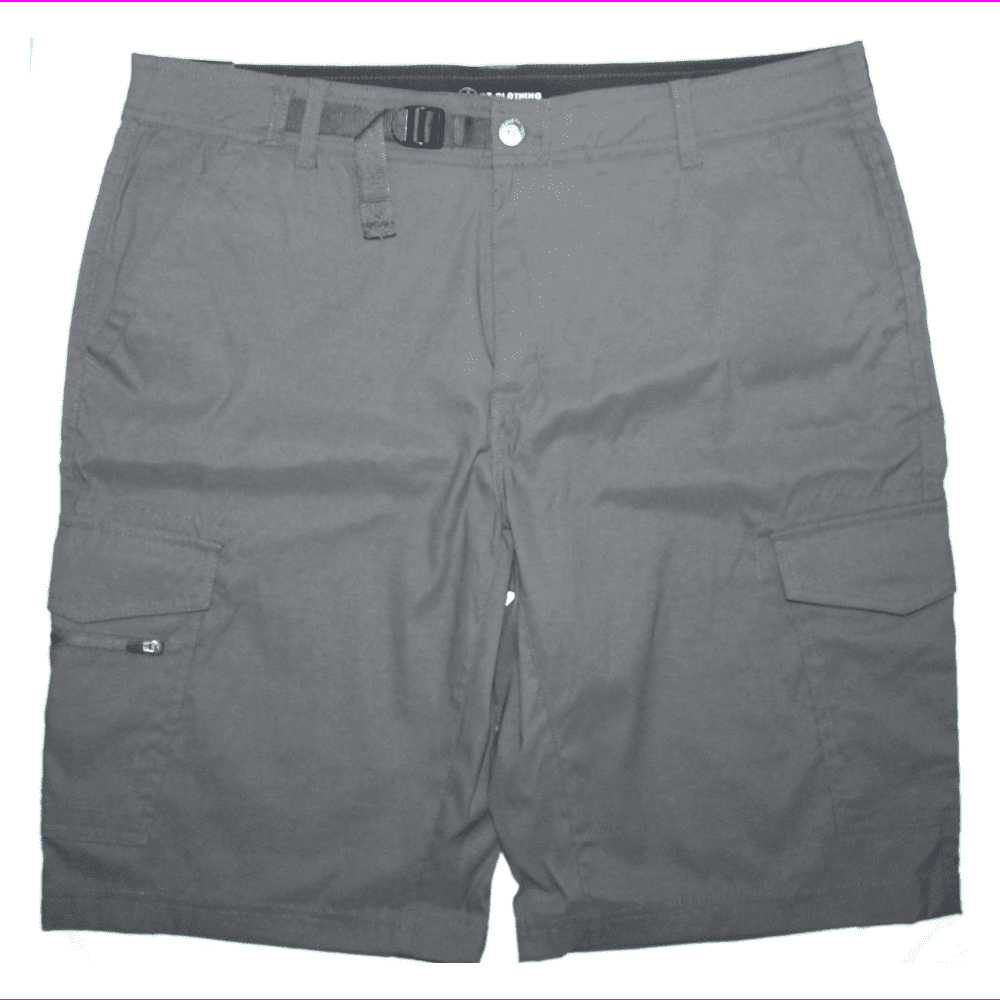 BC Clothing BC Clothing Mens Expedition Casual Shorts 34/Gray