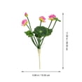 thumbnail image 2 of UPGRATOR 2Ud Artificial De Loto Con Flores Simuladas Realistas Para Hogar Oficina Y Eventos, 2 of 6