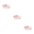 thumbnail image 1 of Youkk Fan-shaped For Vertical Space Utilization No Drilling Required Easy To Install Pink Pink 3Set, 1 of 6