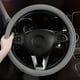 thumbnail image 5 of Funda universal para volante de coche, silicona antideslizante, diseño fino, 36-40 cm de diámetro, uso durante 4 estaciones, fácil limpieza, 6 colores, tacto de cuero, estilo deportivo, 5 of 5