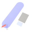thumbnail image 1 of 196 x 50mm Car Auto Inner Rearview Mirror Anti-glare Film Clear Protective Sticker, 1 of 8