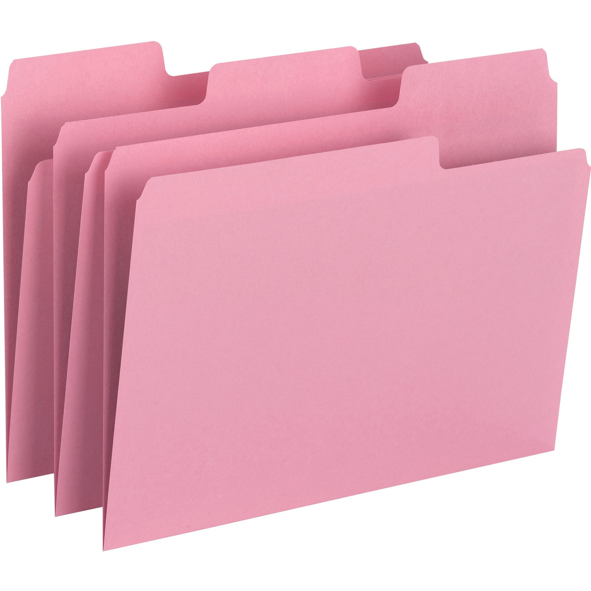 Smead SuperTab Breast Cancer Awareness - File folder - expanding - for Letter - tabbed - pink (pack of 6) - image 3 of 5