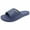 Hex Gray, variant on SLM Men's Soft Rubber Cushion Slip On Casual Bathroom and House Slide Sandals