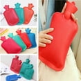 thumbnail image 4 of 500/1000/1750/2000ml Portable Rubber Winter Hot Water Bottle Bag Hand Warmer, 4 of 10