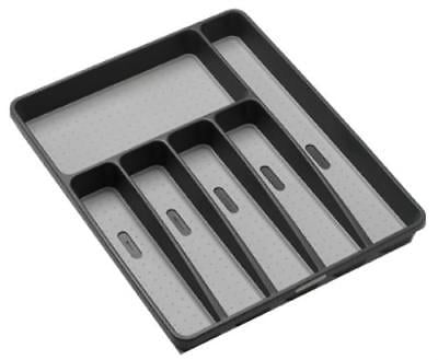 Granite BPA-Free VALUE COLLECTION madesmart Value Mini Silverware Tray Kitchen Cutlery and Flatware Organizer |Easy to Clean 5-Compartments