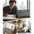thumbnail image 4 of Fintie Case for Samsung Galaxy Tab S11 Ultra 5G 14.6 Inch 2025 Model (SM-X930/X936B), Multiple Angle Portfolio Cover with Pocket Auto Sleep/Wake, Gray/Brown, 4 of 9