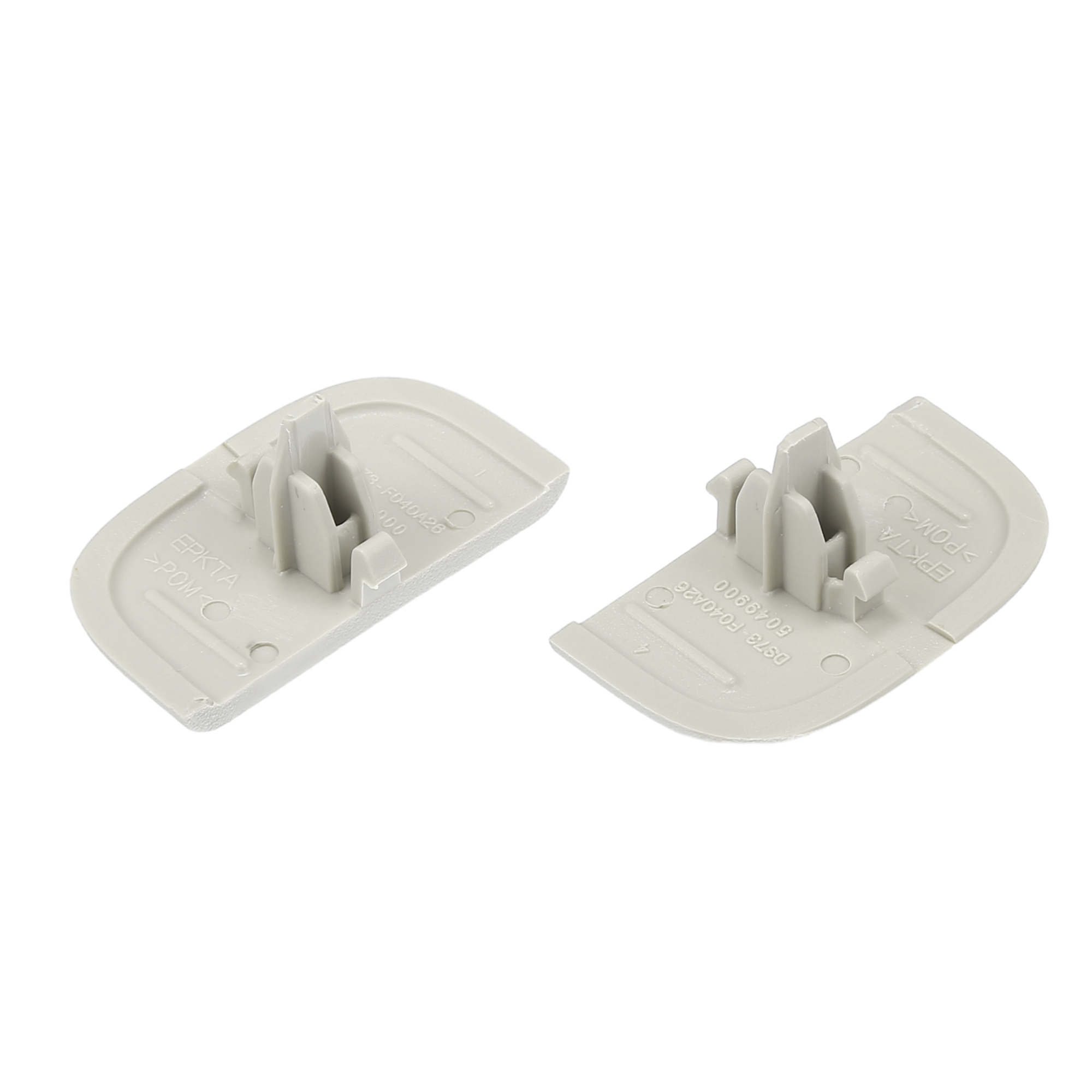 Unique Bargains 2 Pcs Sun Visor Cap Clip No.DS7Z54672A40AF/DS7Z4273AA for Ford Edge White