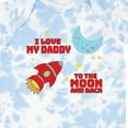 thumbnail image 4 of Inktastic I Love My Daddy to the Moon and Back Boys or Girls Baby Bodysuit, 4 of 5