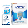 Ascensia Bayer Contour 50 Test Strips with Contour Meter kit and Lancets 100ct COMBO