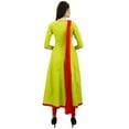 thumbnail image 3 of Atasi Women's Designer Anarkali Green Salwar Suit Ethnic Indian Cotton Dress-26, 3 of 9