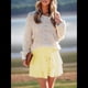 thumbnail image 4 of Falda Pantalón Estilo Bohemio con Volantes y para Mujer, Estilo Casual, de Cintura Alta, Color Amarillo, Talla L, 4 of 8