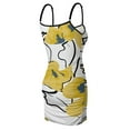 thumbnail image 6 of Ladies Elegant Sling Sleeveless Sexy Dress flowers, 6 of 6