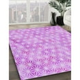 thumbnail image 3 of Ahgly Company Machine Washable Indoor Rectangle Transitional Blossom Pink Area Rugs, 2' x 5', 3 of 7