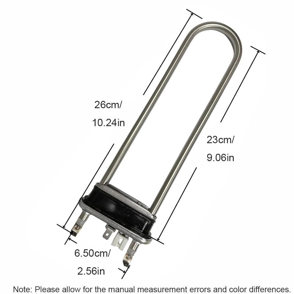 TOP-MAX AEG33121501 Washer Heating Element Thermistor Replacement Part, Thermistor Temperature Sensor fit for LG Washing Machines, Replace WM2277HW/01, WM2501HVA, WM2487HWMA, WM0001HTMA