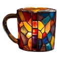 thumbnail image 1 of Classic Kitchen Accessories, Creative Book Shaped Colored Glass Cups Savoring The Beauty Of Art and Utility Integration, 1 of 9