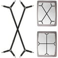 thumbnail image 1 of 2 Pcs Sangles de Fixation de Drap Réglables Bretelles Pince-Drap, 1 of 3