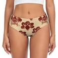 thumbnail image 1 of Balery Thanksgiving Sketch Turkey Ropa Interior de Algodón para Mujer con Dibujo – Braguitas Cómodas y Elásticas, Estilo Clásico-X-Large, 1 of 6