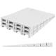 thumbnail image 1 of GOOHOCHY 20 piezas de niveladores de muebles, cuñas de plástico ajustables, cuñas antideslizantes para nivelar patas de mesa y gabinetes., 1 of 8