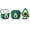 Avocado, variant on Silicone Case for AirPods 4 Earbuds (2024), Charging Shockproof Protective Headphones Cover with Cartoon Doll Anti-Lost Lanyard for Man Woman Teen