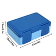 thumbnail image 3 of TIMIFIS Bento Box Student Lunch Box Microwave Oven Plastic Lunch Box for Office Workers Sealed Portable Lunch Box Food Grade Lunch Box, 3 of 4