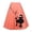Pink, variant on Skirts for Women Skirt featuring 50s Poodle Theme for Adults High Waist Swing Pleated Party Skirt with Halloween Purple S