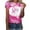 A, variant on Luxalzxs Breast Cancer Awareness Shirts Women Pink Ribbon T-Shirt Cancer Fight Tees Casual Short Sleeve Round Neck Inspirational Tops Shirt