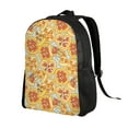 thumbnail image 2 of Cauagu Cute Pizza In Various Print Backpacks,Travel Daypack Casual Laptop Backpack Bookbag Fits 15 Inch Computer for Men Women, 2 of 8