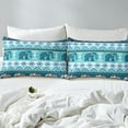thumbnail image 3 of Erosebridal Bohemian Elephant Comforter Cover , Boho Aztec Exotic Style Bedding, Blue, Reversible 2-Piece (No Comforter), 3 of 6