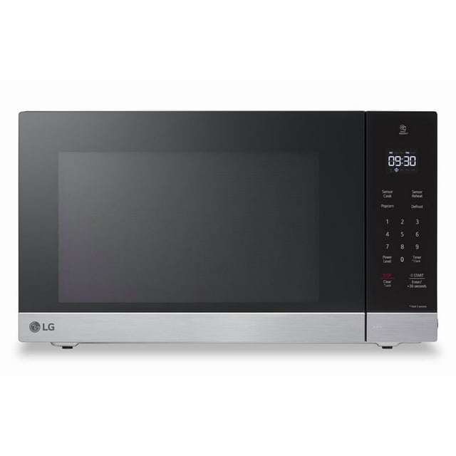 LG Electronics 1.5 cu. ft. Countertop Microwave with Smart Inverter and EasyClean in Stainless Steel