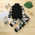 thumbnail image 4 of Vedolay Pants Outfits for Boys Casual 2 Piece Outfits Tie Dye Long Sleeve Top Top Pants Set,Black 12-18 Months, 4 of 5