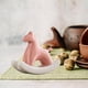 thumbnail image 5 of Figura de caballo mecedor de cerámica, figura de animal, coleccionable, regalo, decorativa, Rosa, 5 of 7