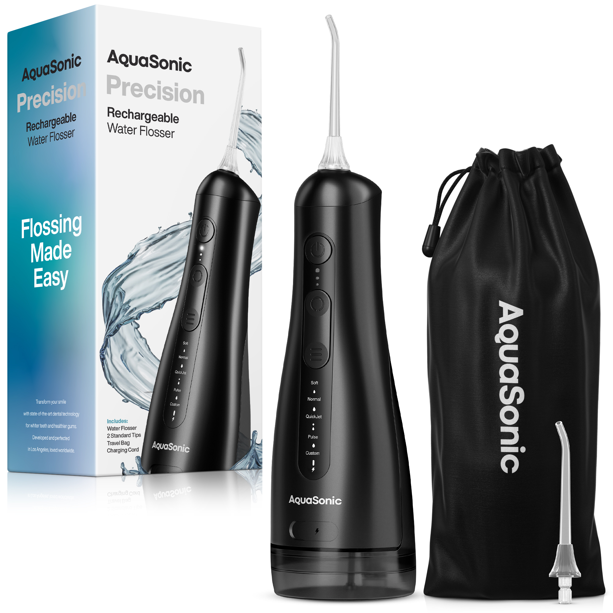 AquaSonic Precision Cordless Water Flosser photo 1