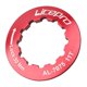 thumbnail image 1 of Cubierta de casete de aleación de aluminio para bicicleta 11T, perno de sujeción de para bicicleta, tornillo, cubierta de tapa de bloqueo rojo Macarena Anillo de bloqueo de la cubierta del casete de bicicleta, 1 of 5