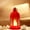 Red, variant on Konghyp Mini Portable Hexagonal Wind Lamp, Small Oil Lamp, Electronic Candle, Ambience Night Light for Home Decoration, Safe and Energy Efficient Lantern, Perfect for Festivals and Relaxing Spaces