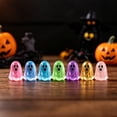 thumbnail image 5 of TINGXIN Mini Halloween Figurines, Glow-In-The-Dark Ghost Figurines Small Gift, Adorable Non-Scary, for Party Favors & Treasure Hunt, (Style E, 1Pcs), 5 of 5