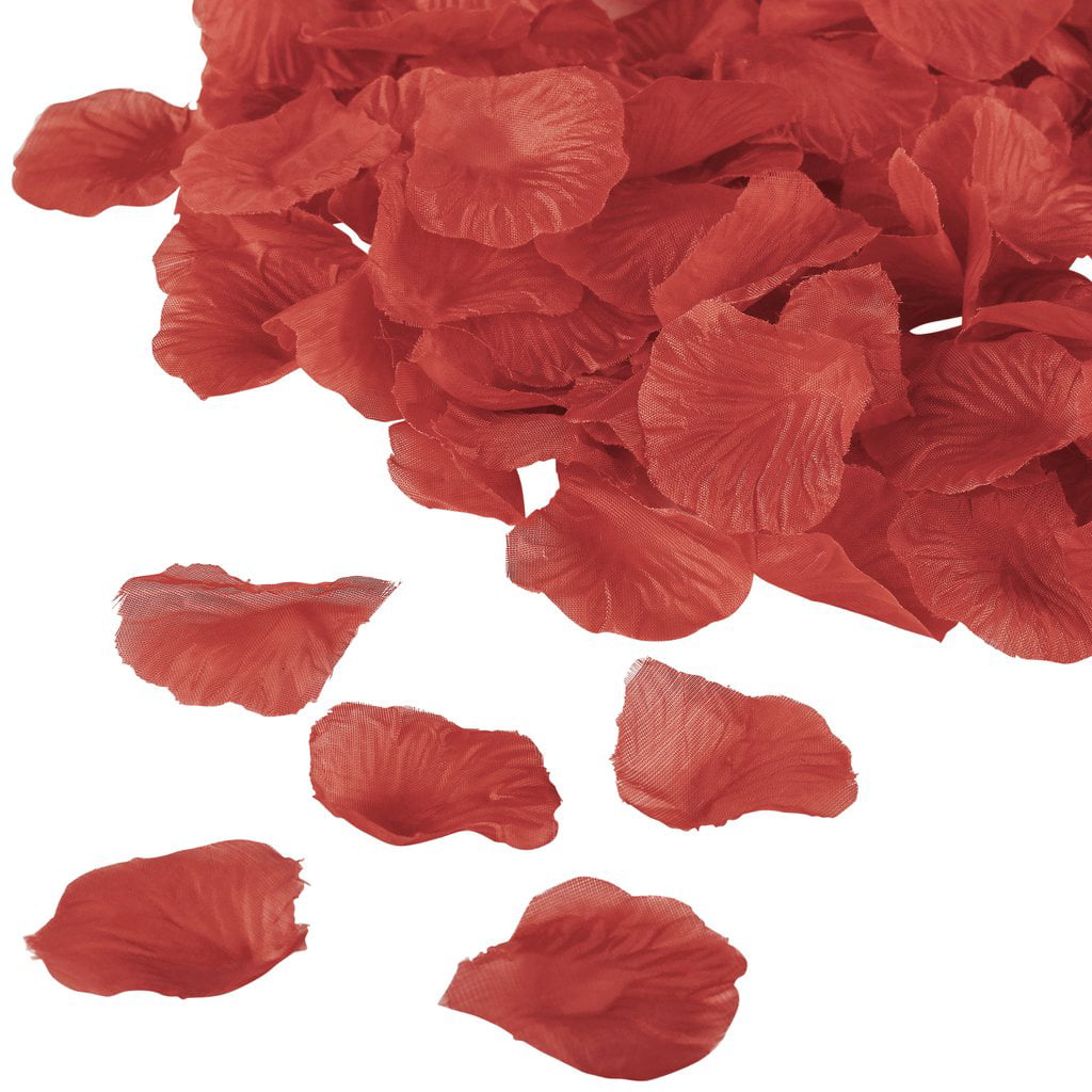 500~5000 Silk Rose Petals Artificial Flowers Wedding Party Bridal Confetti Decor 