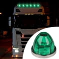 thumbnail image 5 of Glass Plastic Watermelon Lanterns Truck Side Light Truck Width Indicator Light Indicator Light Side Light LED Light Ship Signal Light, 5 of 5