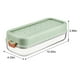 thumbnail image 3 of Bandeja de hielo de gran capacidad con prensa y tapa - 24 cavidades, congelación rápida y liberación fácil, apto para lavavajillas, amarillo/blanco/verde menta, 3 of 5