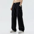 thumbnail image 5 of Dpytoraw Men's Casual Baggy Cargo Pants Casual Streetwear Wide Leg Trousers, 5 of 5