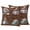 Blue Brown, variant on Palm Trees Outdoor Pillow Covers 20"x12" Set of 2,Waterproof Throw Pillow Covers for Patio Furniture,Green Tropical Plants Summer Forest Scenery Decorative Cushion Pillowcases for Garden Couch Sofa