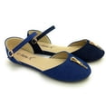 thumbnail image 5 of Open Toe Marie Jane in Denim, 5 of 5