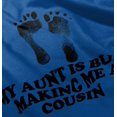 thumbnail image 5 of Proud Niece Nephew Excepting Auntie Toddler Boy Girl T Shirt Infant Toddler Brisco Brands 4T, 5 of 6